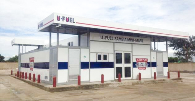 优孚尔为赞比亚公司量身定制微型超市橇装加油站